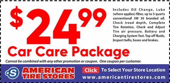 $24.99 Car Care Package Coupon