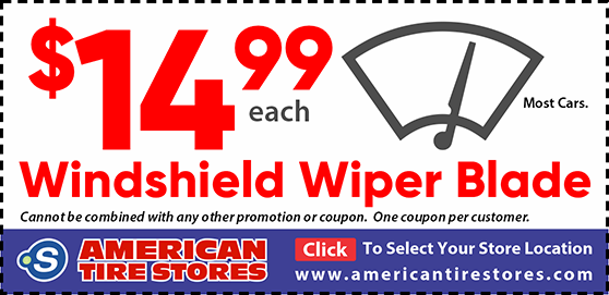 $14.99 Each Windshield Wiper Blade Coupon