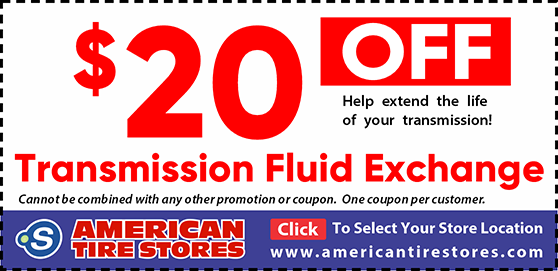 $20 Off Transmission Fluid Exchange Coupon